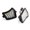 2Pcs LED Under Side Mirror Puddle Lights For Jaguar XE 17-19, XF 09-21, XJ 10-19