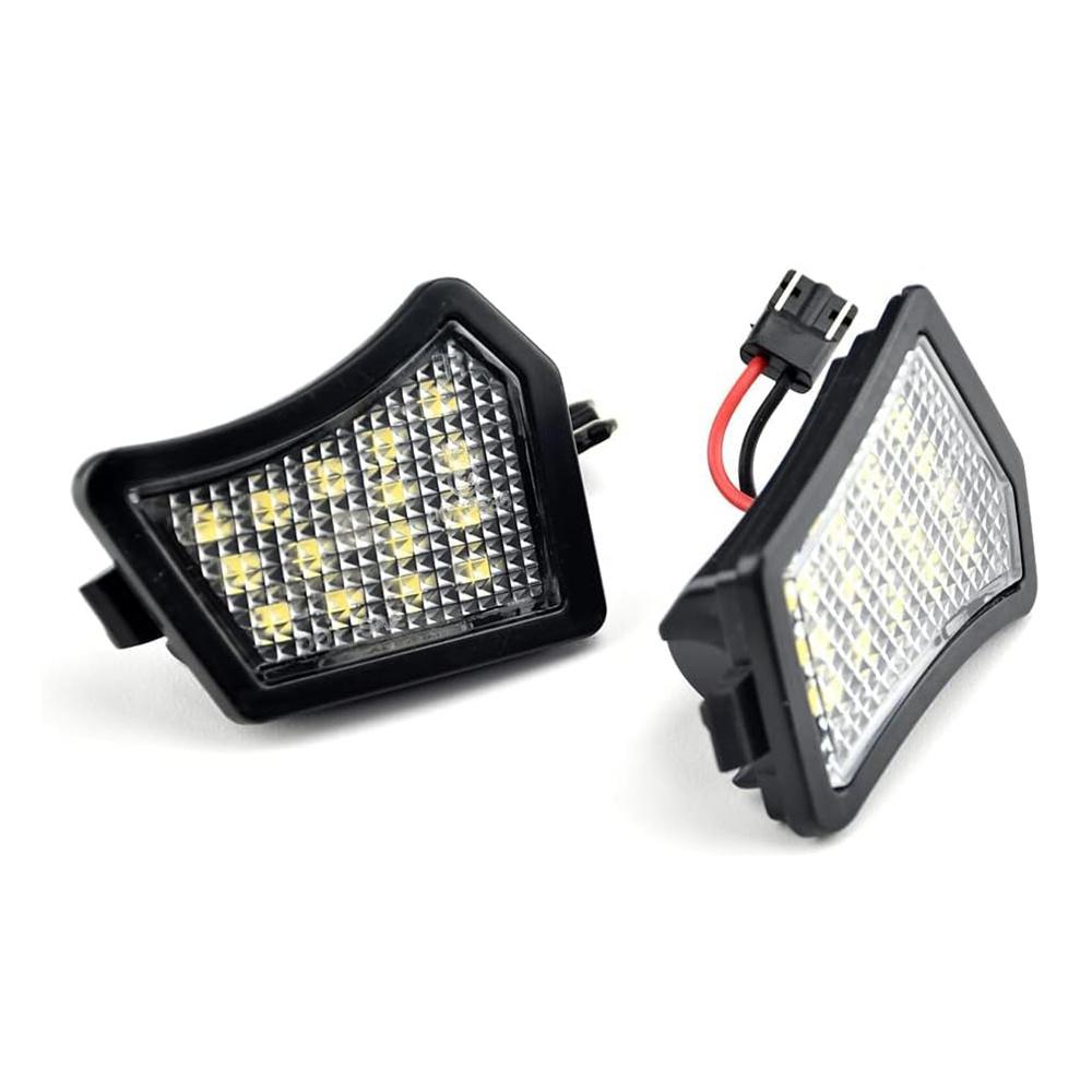 2Pcs LED Under Side Mirror Puddle Lights For Jaguar XE 17-19, XF 09-21, XJ 10-19