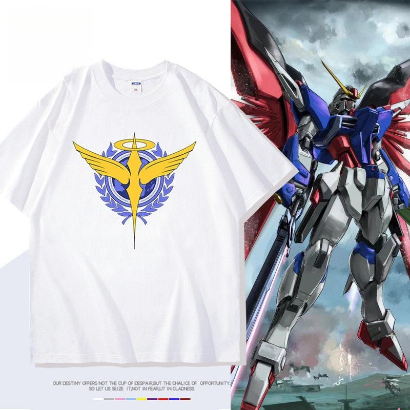 Mobile Suit Gundam Anime Hasawi Printed Tshirt Mens and Womens Tshirt Mens Top Sports Tshirt Mens Tshirt Summer Tee 2026