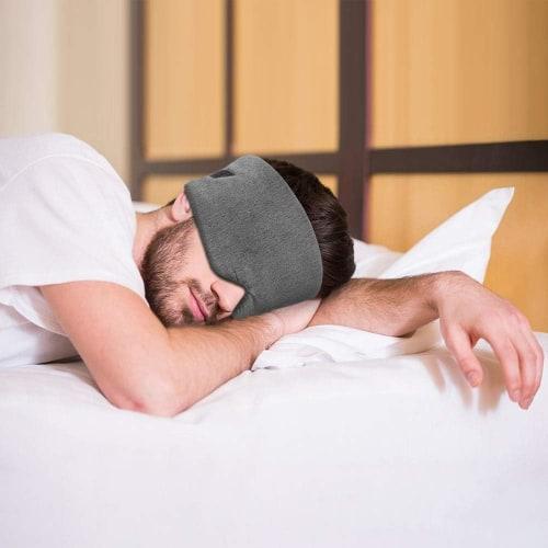 Phyxiul Eye Mask, Modal Material, Light Blocking, Restful Sleep, Blindfold, Soft To the Touch, Lightweight, Pressure-Free, Unisex, Adjustable, Breatha