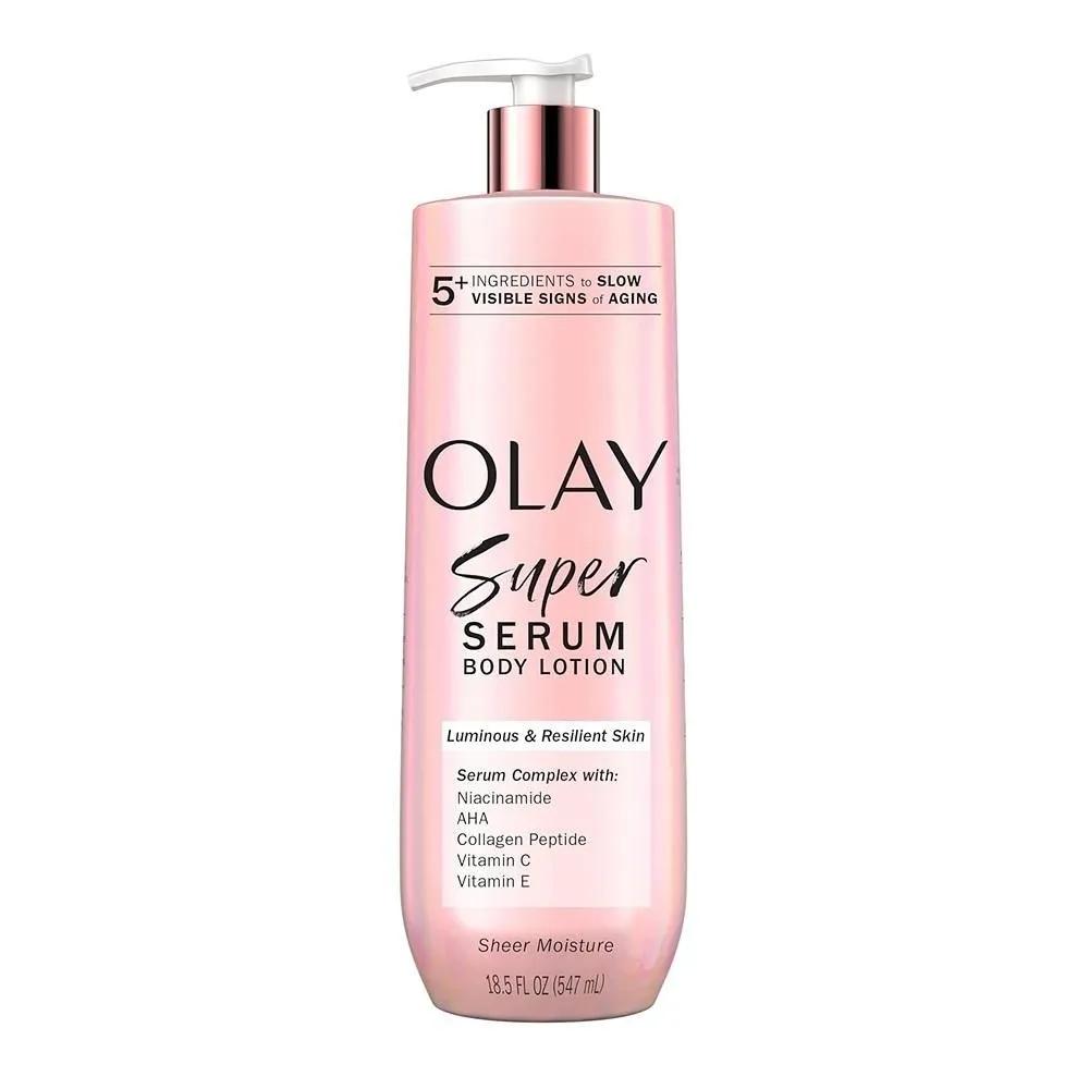 

Olay Body Lotion 547ml 1 Pack Super Serum Olay Super Serum Hand & Body Lotion for Dry Skin, 24hr Long