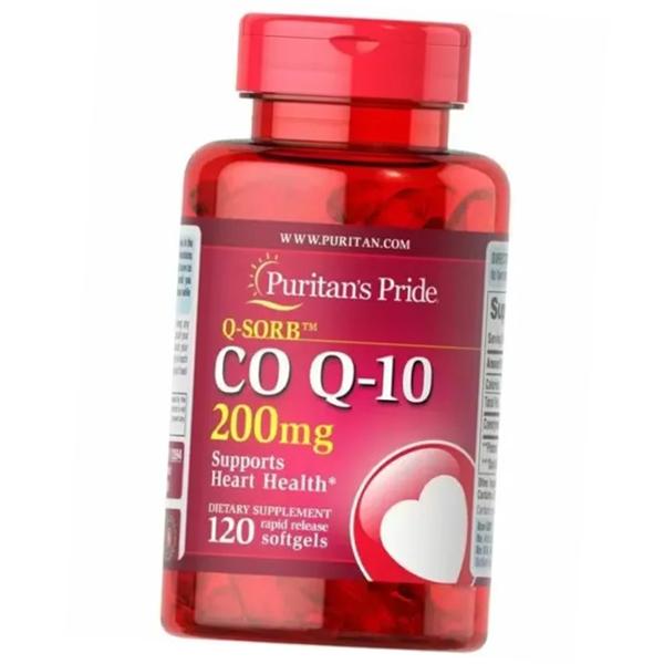 

Коензим Q10, Co Q-10 200, Puritan s Pride (70367015) 120softgels