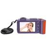 Digital Camera 4K 70MP 50X Zoom Auto   Wide Angle F1.8   Camera With Double Screen Flash for Travel