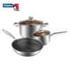 Stainless Steel 3-Piece Cookware Set