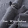 SHANSHAN Men's 100% Cashmere Pullover Sweater