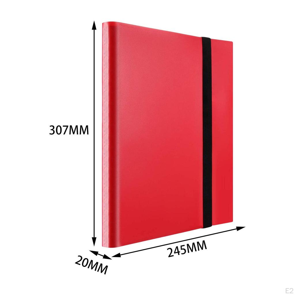 432 Card Case Folder Clear Page Protection Storage Book Album Display Holder for Business