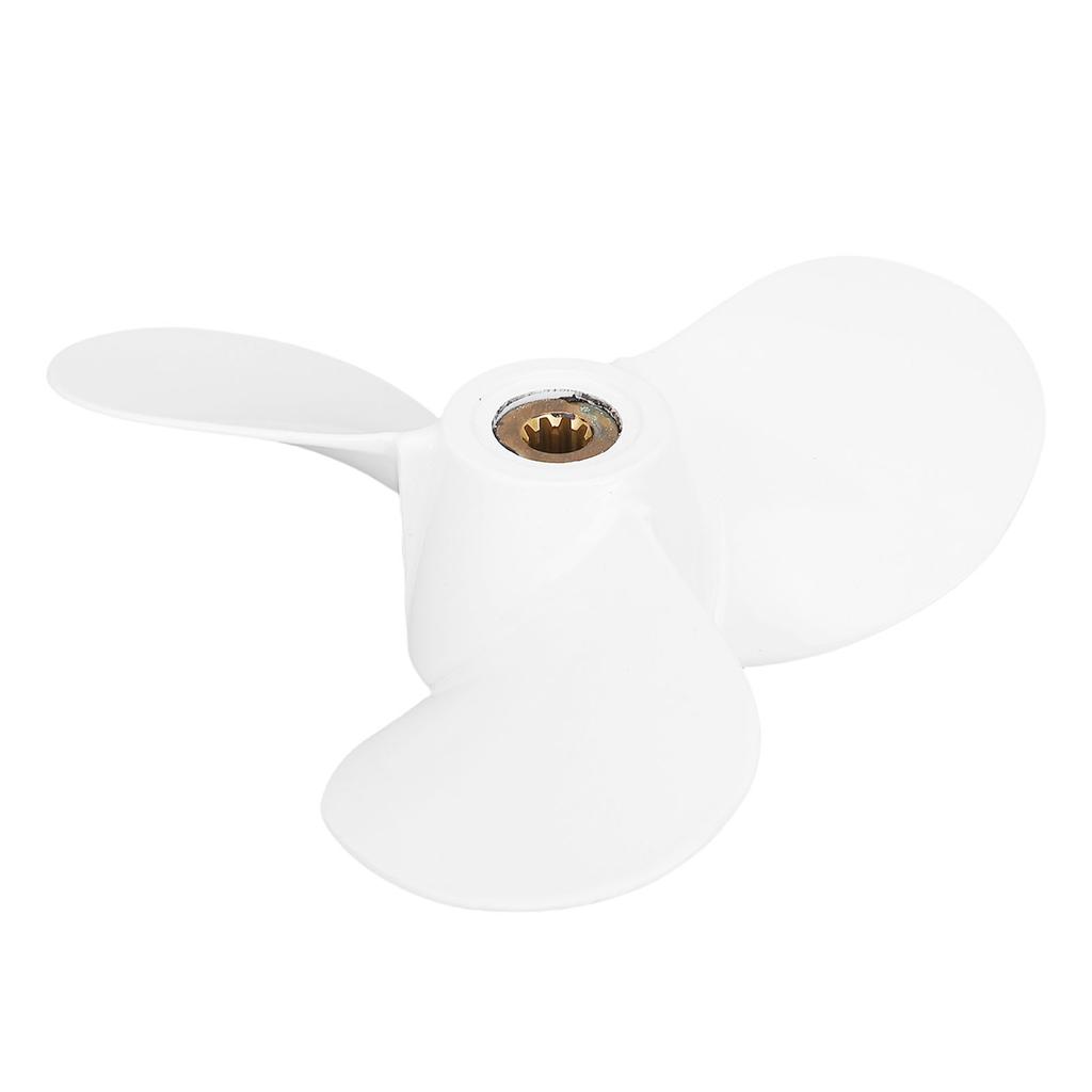 7 1 2 X7 Elică Barcă 3 Pale 6E0 45943 00 EL Aliaj Aluminiu pentru Motor Exterior 4 Cai Putere 5 Cai Putere Mână Dreaptă