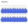 10-20pcs 125KHz Read-Only RFID TK4100 EM4100 Smart Chip Proximity Keyfobs Smart Secure Door Entry Access ID Keychain Token Tag
