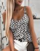Fashion Cool Breathable Vest Simple Women's Clothing Female Camisole Leopard Print Summer Small Vest