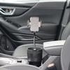 CupCargo Pro – 2-in-1 Car Cup Holder Expander and 360° Phone Mount with Adjustable Base and Flexible Neck, Universal Fit