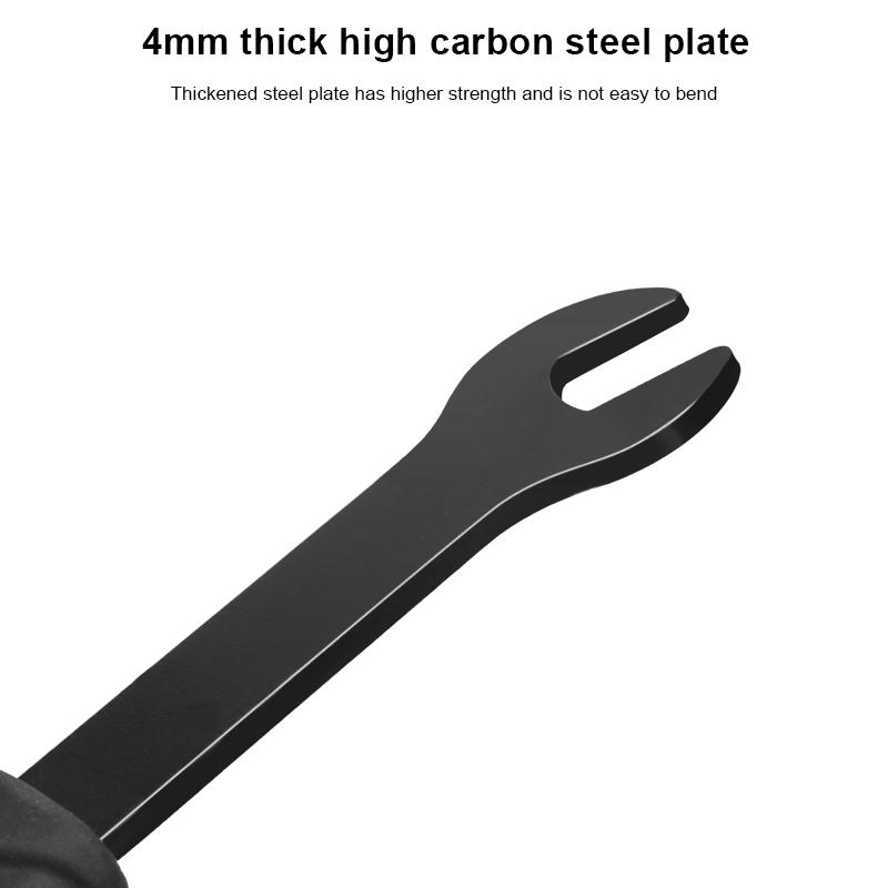 Fahrradpedalschlüssel Extra langer Griff Langlebig MTB Mountainbike Pedale Einbau Ausbau Demontage Ersatz Schraubenschlüssel Reparaturwerkzeug 15mm