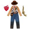 Boys Buzz Woody Jumpsuit Sets Kid Jessie Woody Costume Girl Dress Halloween Cosplay Carnival Party Cowgirl Clothes