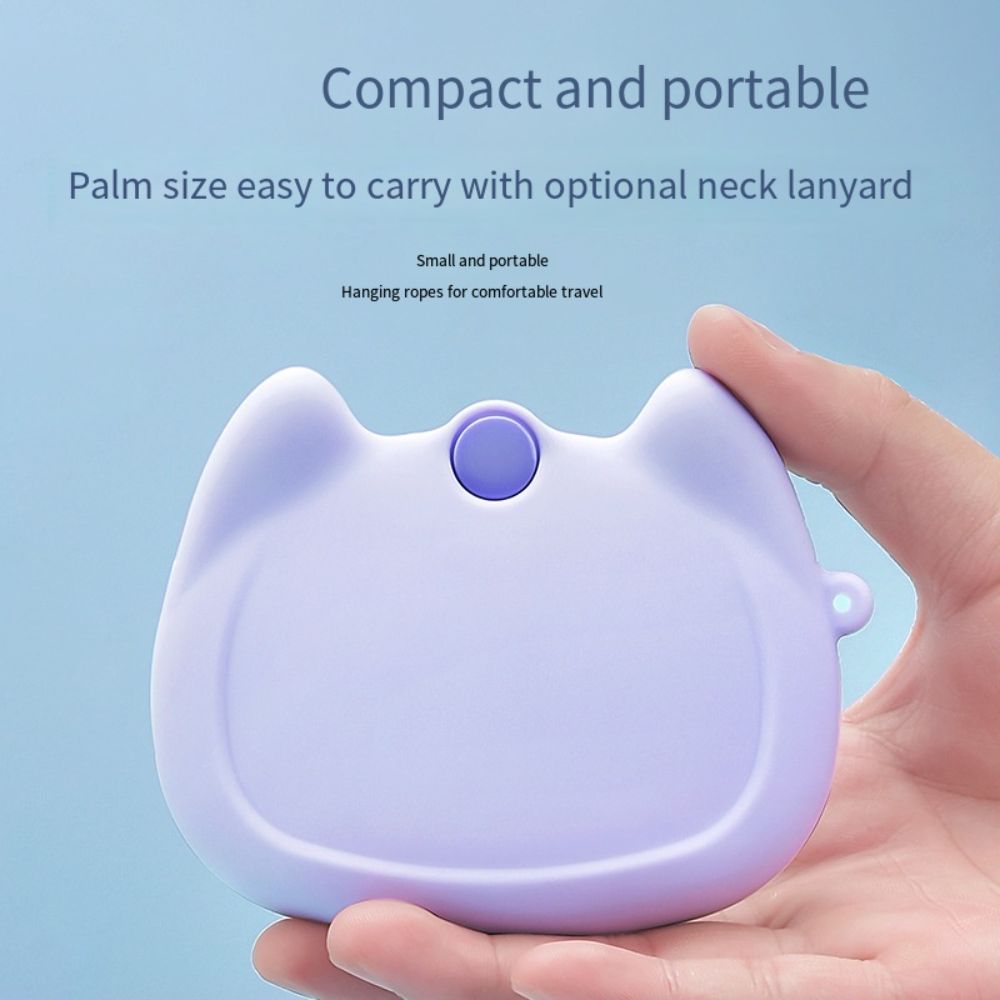 Soft Denture Storage Box Cartoon Cat False Teeth Protective Case  Tooth Care Tool