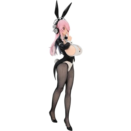 Super Sonico Figure BiCute Bunnies Figure Super Sonico Newly Drawn Costume Swallowtail Ver. & Waitress Ver. [2-Set] Official Merchandise