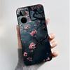 Luxury Fashion Butterfly Flower Cases For BLU G93 Shockproof Black Soft Silicone Back Cover Phone Case For BLU G93 G 93 Casing