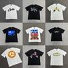 Cross-border American High Street Alcatraz Series Letter Pattern Printing Casual Loose Short-sleeved T-shirt Top Men's and Women's Tide