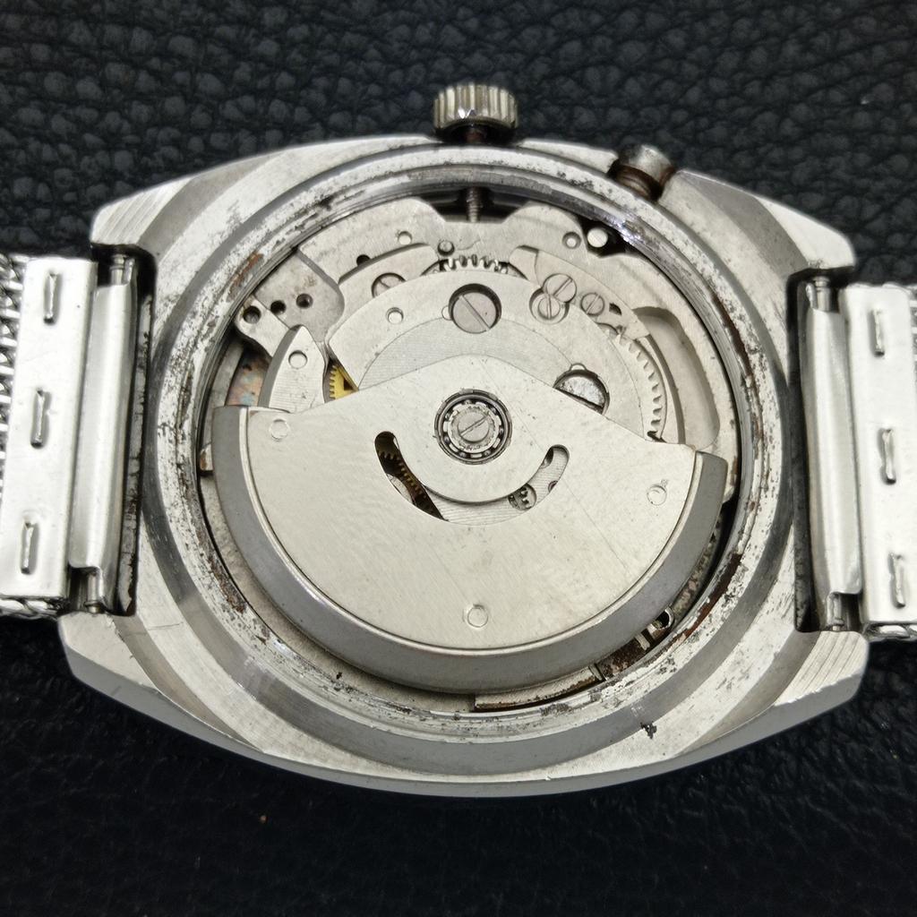 Ricoh R31 AUTOMATIC JAPAN MENS VINTAGE BROWN COLOR DIAL WATCH A701951-5 R207-a701951