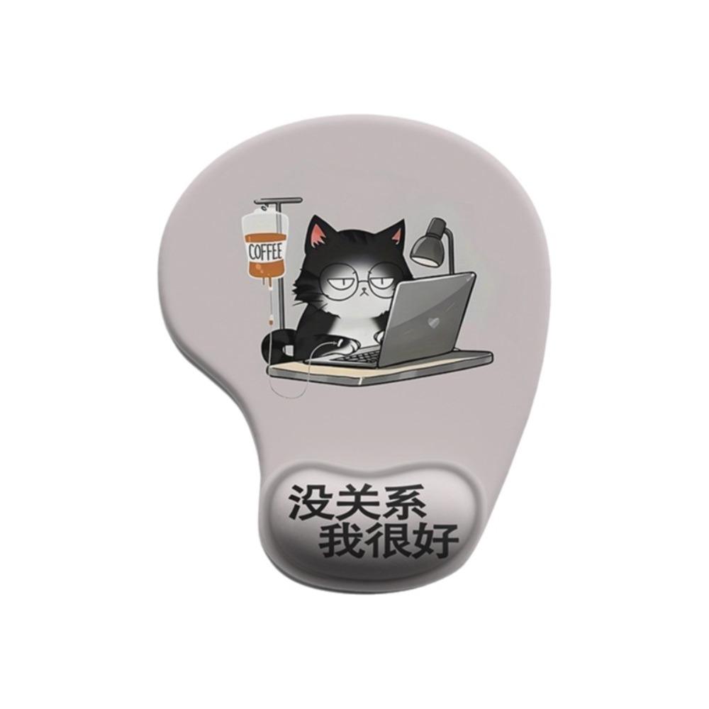 Silikon Cartoon Tier Mauspads Weiche Desktop Handgelenkstütze Bequeme Handgelenkauflage Computer