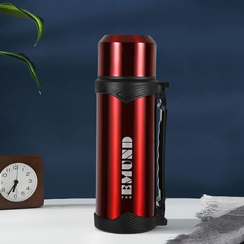 EMUND Vacuum Travel Flask with Thermometer