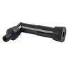 10-12mm Motorcycle Spark-Plug Cap / Resistor Cover Black 102º #XD05F-R Fittings