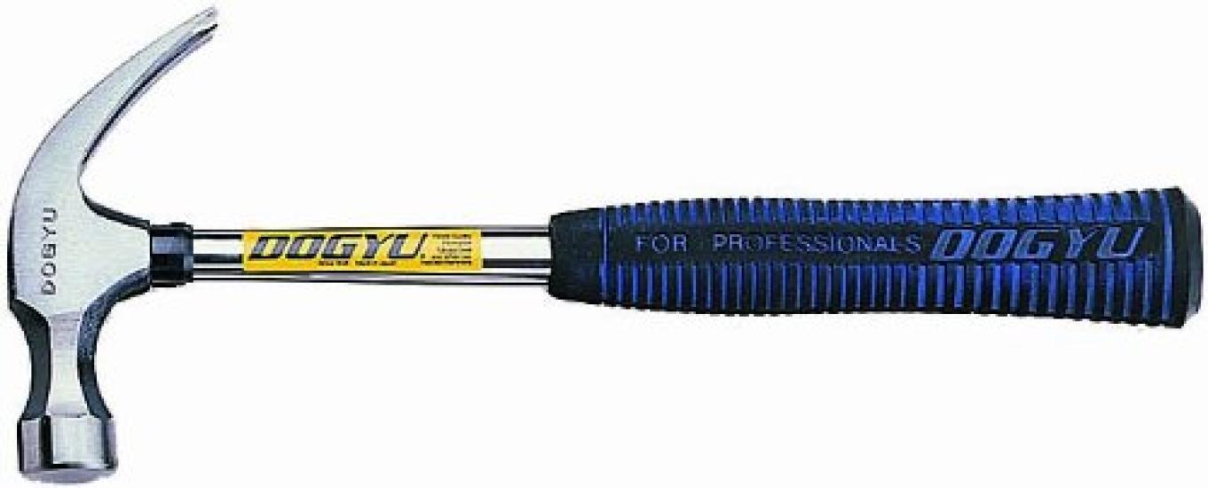 

DOGYU Pipe Handle Nail Hammer 340g (12oz) 00297