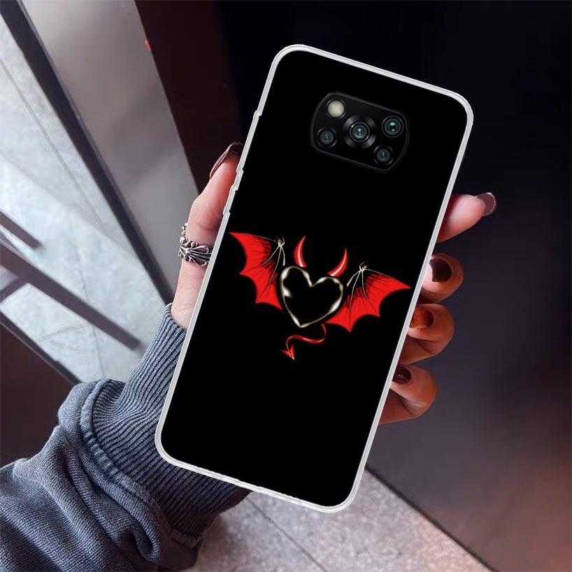 

Gothic Vampire Scarlet Art Phone Case For Xiaomi Poco X7 X6 X5 Pro F7 Ultra Redmi 15C 15 13 13C 12 12C 10 10A 10C 9 9A 9C 9T She Redmi 15C 4G