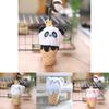 Cute And Adorable Cone Panda Keychain Plush Toy Bag Pendant