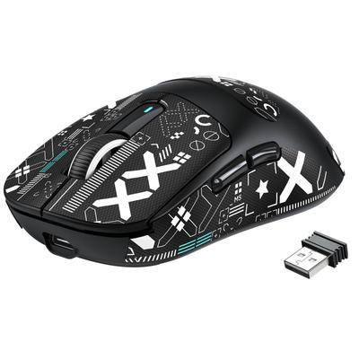X ATTACK SHARK X3 49g Gaming Mouse with Wireless PAW3395 26000 TTC Kaihua 200 Hours of Continuous Stickers A.JAZZ Ultra-Lightweight