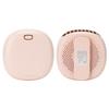 Outdoor Mini Hands Free Neck Fan Portable Hanging Waist Bladeless Fan USB Charging(Pink )