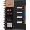 Korean Student Coil Notebook: Fresh & Simple Stationery Diary for University