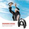 Educational Orff Tambourine Double Layer Moon Tambourine Hand Bell Drum Half Moon Handbell  Kids