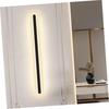 Gadpiparty Long Bedside Wall Light Indoor Wall Lamp Simple Style Led 40cm Length Black Frame Warm Light Great for Room