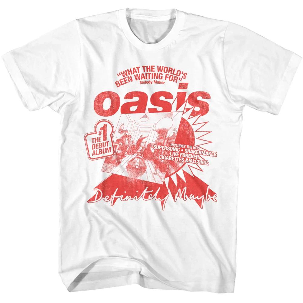 

2026 OASIS Eye-Catching T-Shirt Debut Album High-end Luxury Is for Both Men and Women Top Y2k 4XL