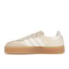 Adidas Sambae Wonder White Silver Metallic Gum Damen Sneaker Creme Wolkenweiß ID0434