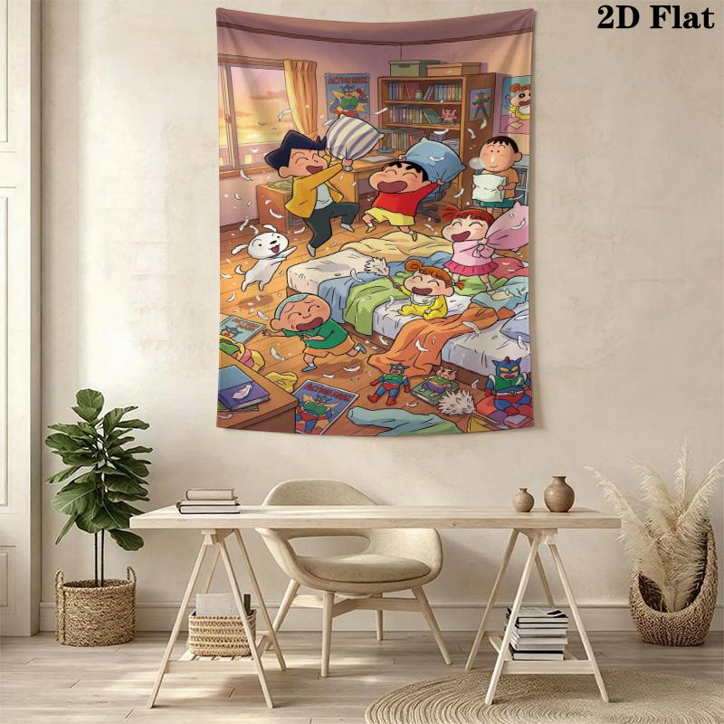 Adventure Playroom Tapestry Fashion Print Background Cloth Soft Homestay Soft Decoration Tapestry Wall Decoration