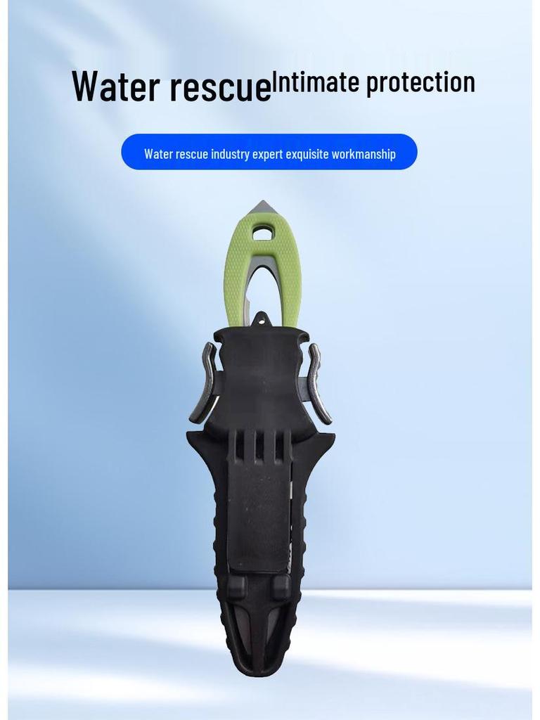 Titanium Alloy Emergency Lifesaving Rope Cutter for Water Rescue