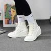 New Large-sized Retro Shoes, Versatile Lace-up Breathable Sponge Casual Shoes