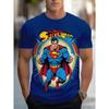 2026 New Men Superman Graphic T-Shirt Anime Tee 3D Print Superhero T Shirts Men Tops Clothing Streetwear Soft Tshirt