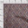 oneOone Cotton Flex Green Fabric Tribal Quilting Supplies Print Sewing Fabric by The Yard 40 Inch