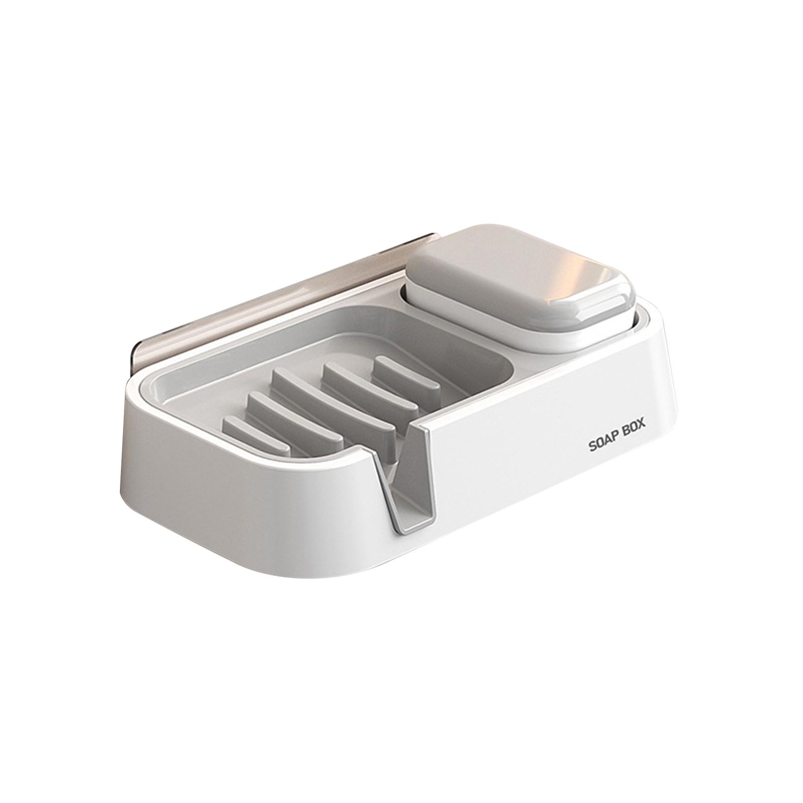 Bathroom Soap Dish Decorative Container for Kitchen Sink Soap Tray Rack
