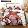 3D Printing Anime Kawaii Girls Kiryuu Coco Bedding Set Single Twin Full Queen King Size Bed Set Teenager Bedroom Duvetcover Sets