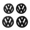 2026 Hot For VOLKSWAGEN VW 40 45 50mm ABS Hollow Out Car Steering Wheel Center Emblem Sticker For Volkswagen Polo VW GTI Golf Je