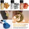 Biutee Resin Colorants, Nail Powder, Mica Powder, 32-Color Set (5gColor), Resin Dye, 26-Color Mica Powder, 3-Color Gold Leaf Powder, 3-Color Laser