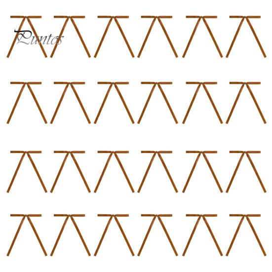 

24 шт. бархатных рождественских бантов, банты из ленточной ленты в деревенском стиле, рождественские венки, подарочные банты, украшения для свадебного праздничного декора елки темный кофе