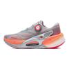 Lining Lijun 7 Pro V2 Non-Slip Wear-Resistant Low-Top Running Shoes Men Running Shoes Gray Orange ARZT009-4