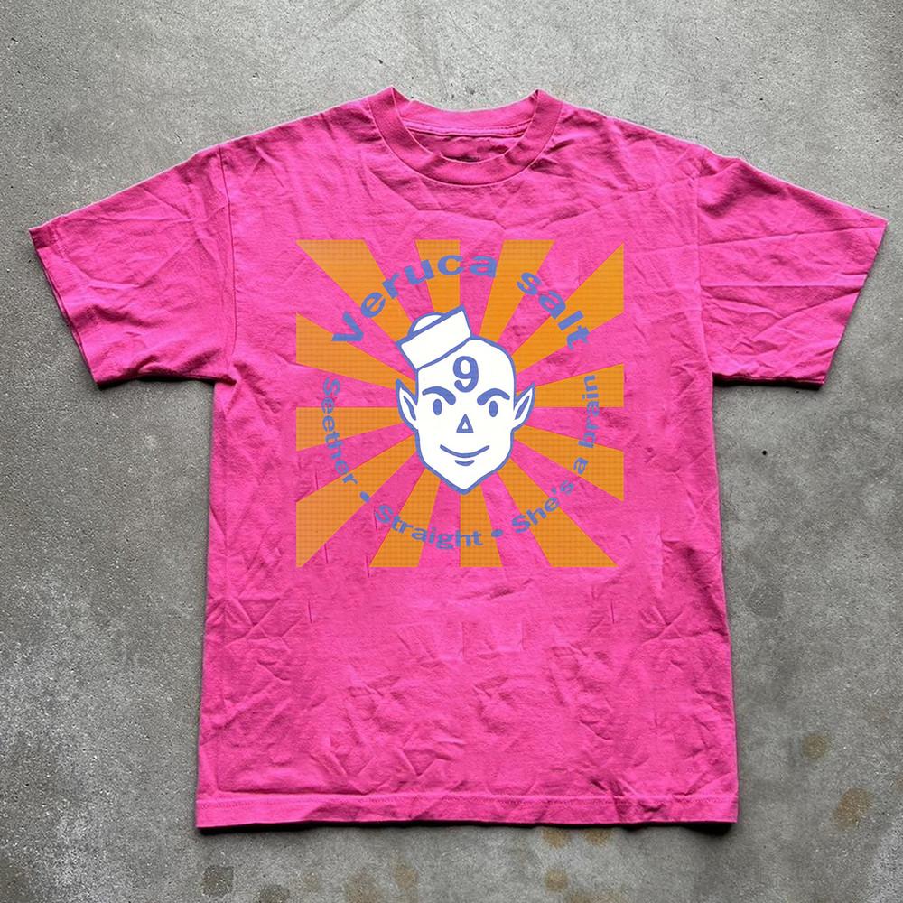 Seether Album by Veruca Salt Band Black Cotton T Shirt  Unisex T-Shirt L