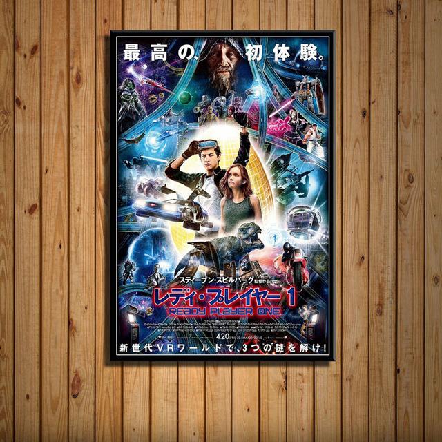 Ready Player One Hot Movie Canvas Painting Posters And Prints Wall Pictures For Living Room Film Decorative Home Decor Quadro
