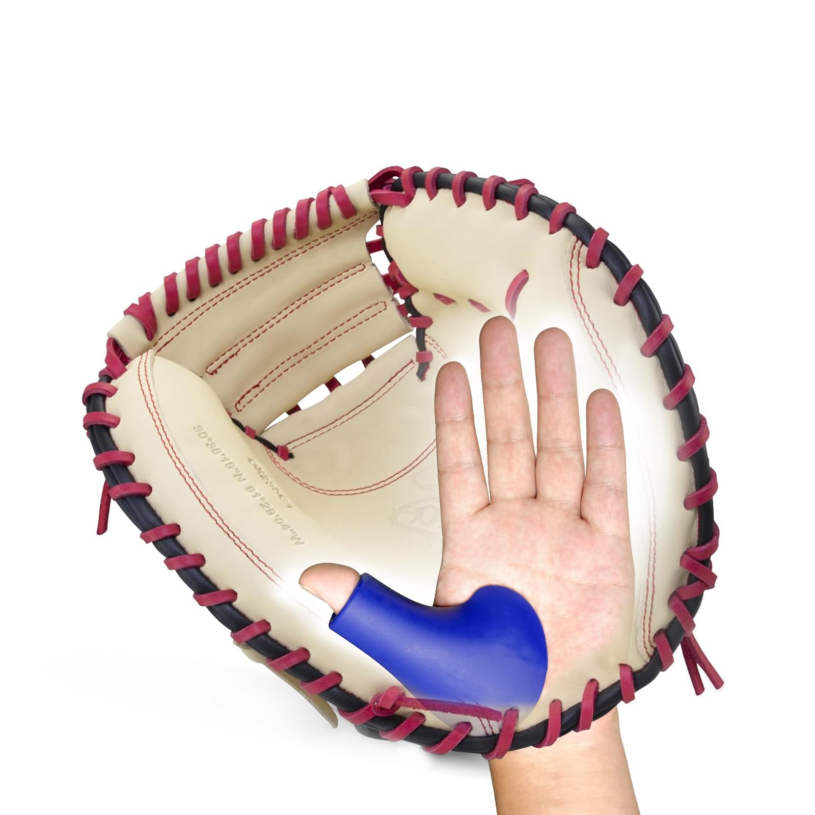 

Thumb Baseball Thumb Guard for Baseball Softball Thumb Baseball Catcher Training Catcher Sting Blue Catcher s Shield, & Catchers, Protector, Gear, синий