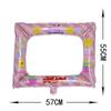 Trendy Kids' Photo Frame & Party Props Set: Birthday Decor, Picnic Hat & Glasses
