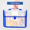 A4 Portable Snap Button File Bag Large-Capacity Document Bag Examination Paper Storage Bag File Organizer School Supplies